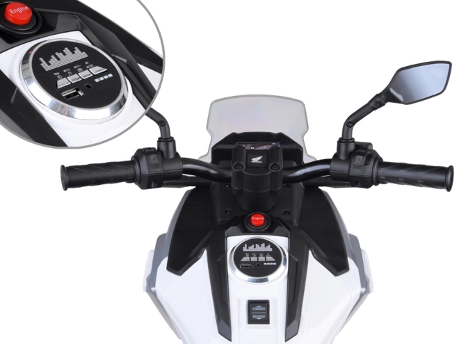 Kinder elektrische motorfiets op accu Honda NC750X