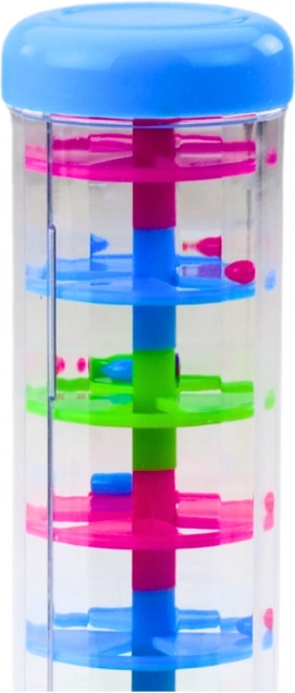 Sensorische buis met kleurrijke kralen 20 cm