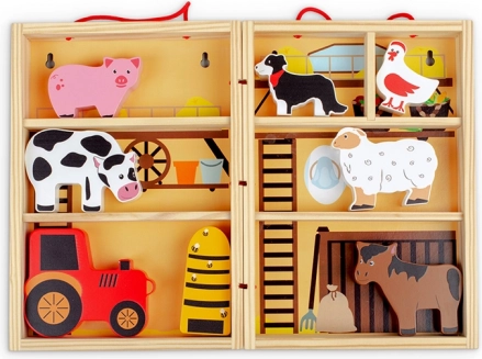 Kleurige figuren en rijkelijke accessoires