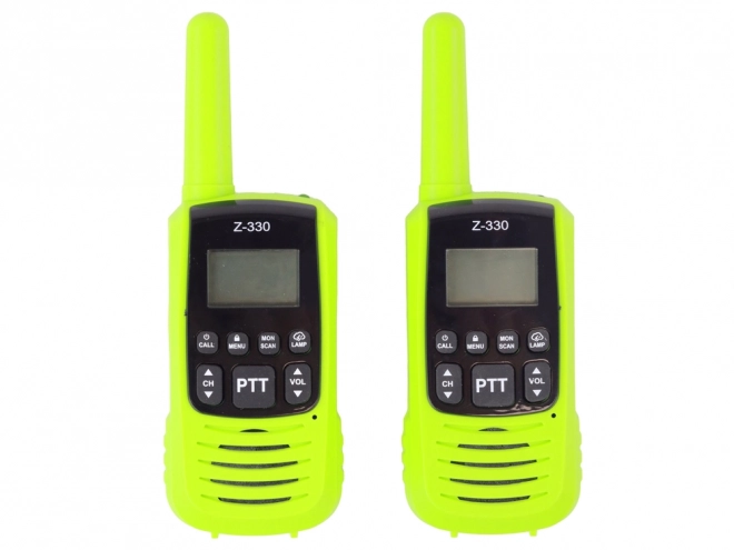 Walkietalkies Green Range 3km Gadget voor communicatie