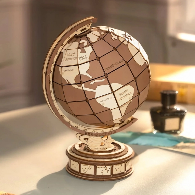 3D houten puzzel Rolife Globe