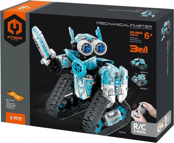 Bouwset iM.MASTER 3-in-1 programmeerbare RC robot, voertuig en verkenner (398 onderdelen, 2,4 GHz)