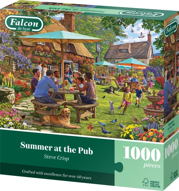FALCON Puzzel Zomer in de Herberg 1000 Stukjes