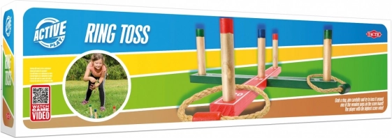 Tactic Active Play ringwerpen – houten buitenspel