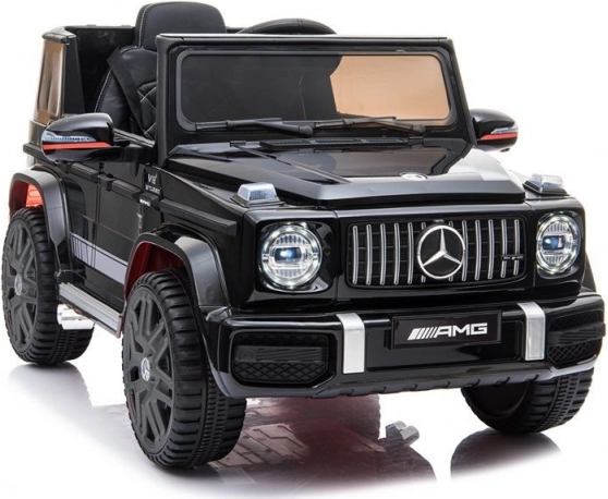 Elektrische kinderauto Mercedes G63 AMG zwart