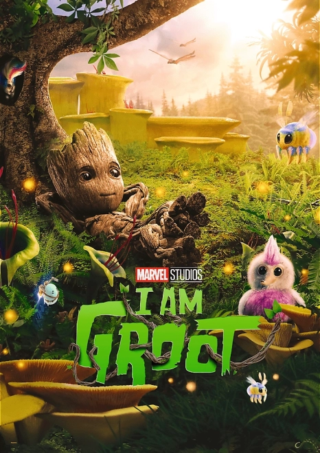 Puzzel Marvel: Ik ben Groot 1000 stukjes
