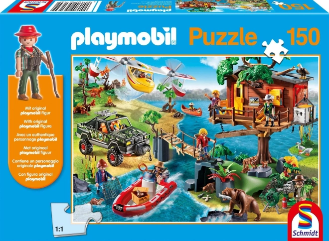 SCHMIDT Puzzel Playmobil Boomhut 150 stukjes