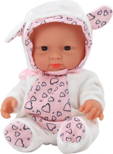Schattige outfit met hartjes en oortjes