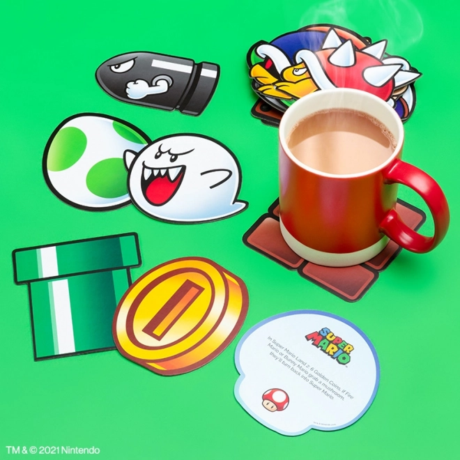 Set onderzetters Super Mario