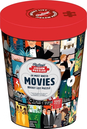 50 iconische films in één afbeelding