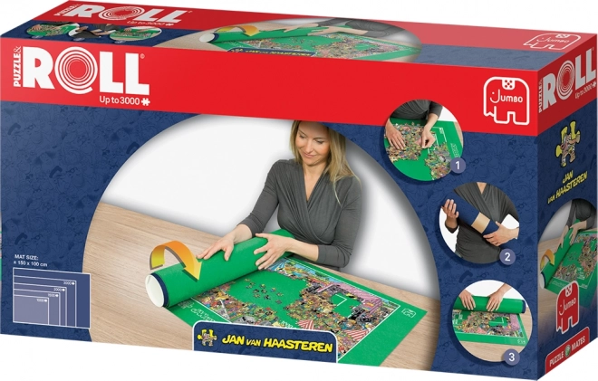 Rolmat voor puzzels JUMBO 1000–3000 stukjes 150 × 100 cm
