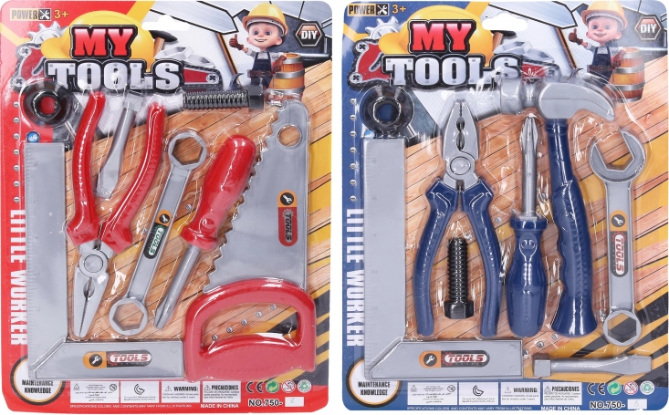 Kinder gereedschapsset met combinatietang 16 cm
