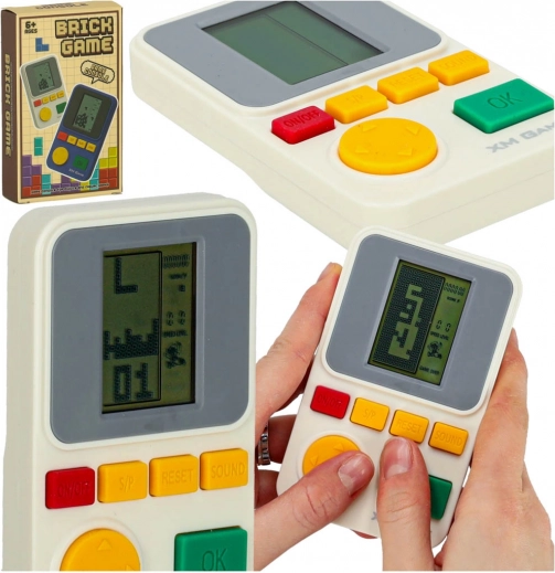 Draagbare elektronische spelconsole – wit
