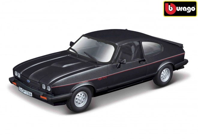 Bburago Ford Capri 1982 zwart