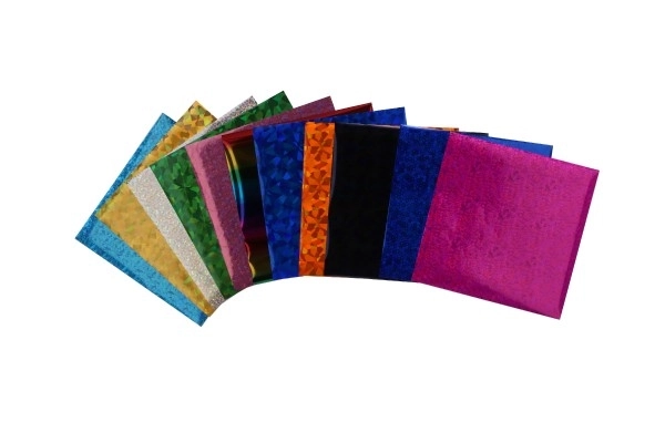 Creatieve set modeontwerper met magische folieafbeeldingen in zak 23,5x23cm