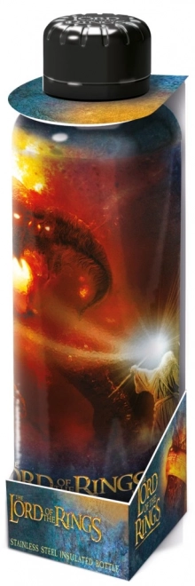 Roestvrijstalen fles met Lord of the Rings-motief