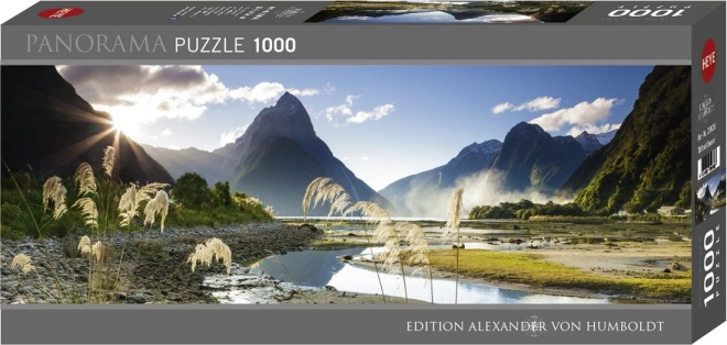 HEYE Panoramapuzzel Milford Sound, Nieuw-Zeeland 1000 stukjes