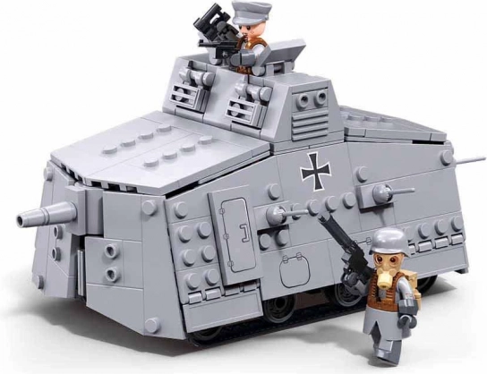 Bouwset Tank Sluban Army uit de Eerste Wereldoorlog
