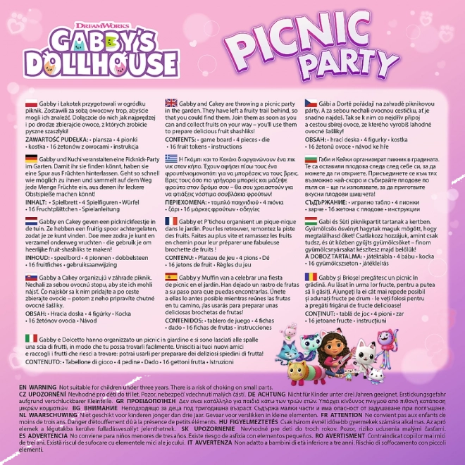 TREFL Spel Gabi's betoverend huisje: Picknickfeest