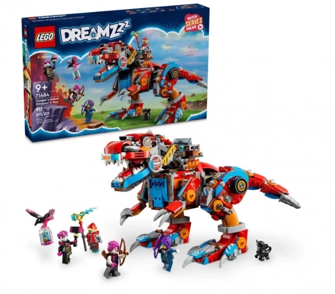 LEGO DREAMZzz 71484 Cooper en zijn robotdinosaurus C-rex