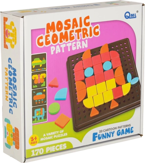 Creatieve mozaïeken met 170 stukjes