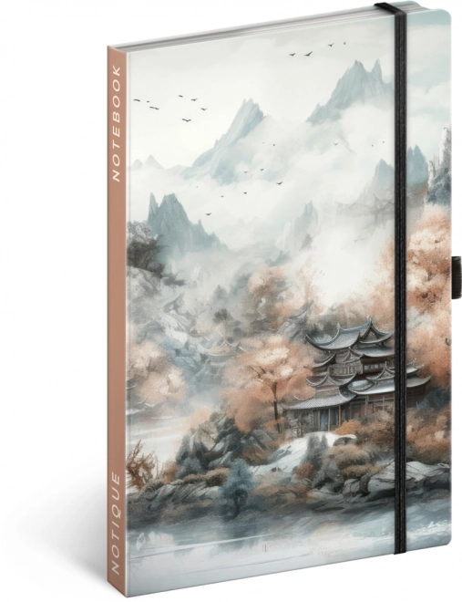 NOTIQUE Notities Japonsko, gelinieerd, 13 x 21 cm