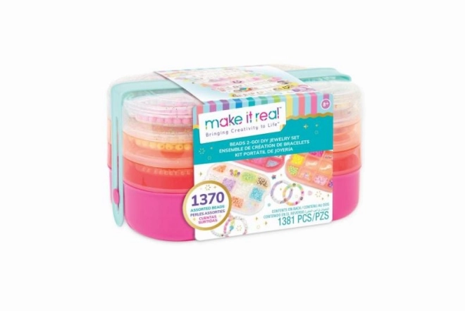 Make It Real kralenset voor het maken van armbanden