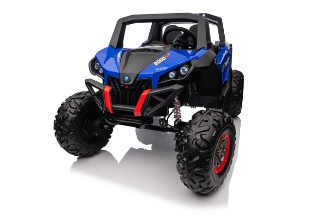 Elektrische kinderbuggy UTV-MX blauw