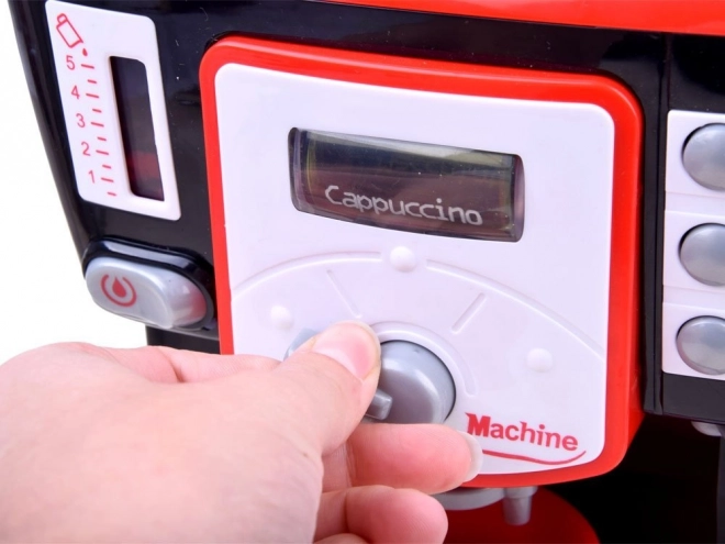 Grote interactieve koffiezetapparaat met cafégeluiden ZA2897