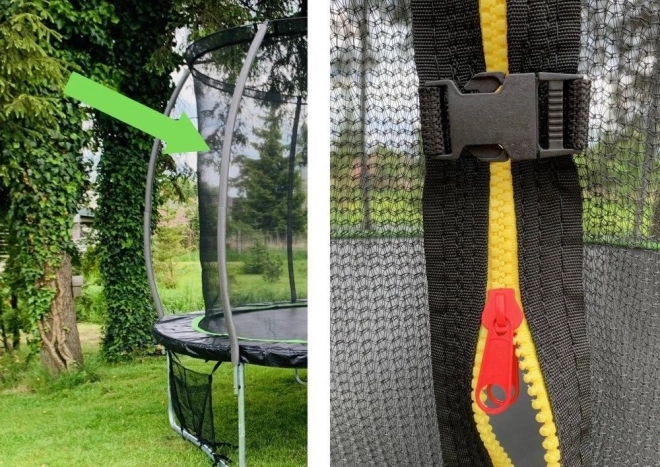 Interne beschermnet voor trampoline 8 ft roze