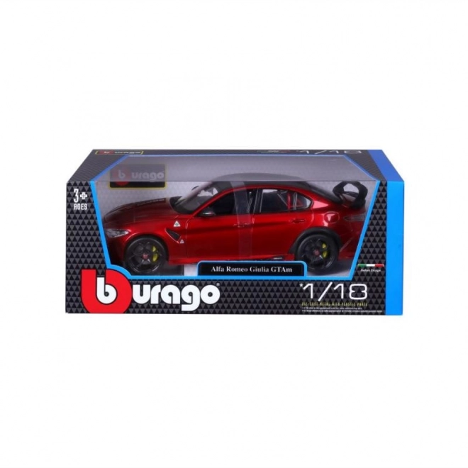 Bburago 1:18 Plus - Alfa Romeo Giulia GTAm - Met Rood