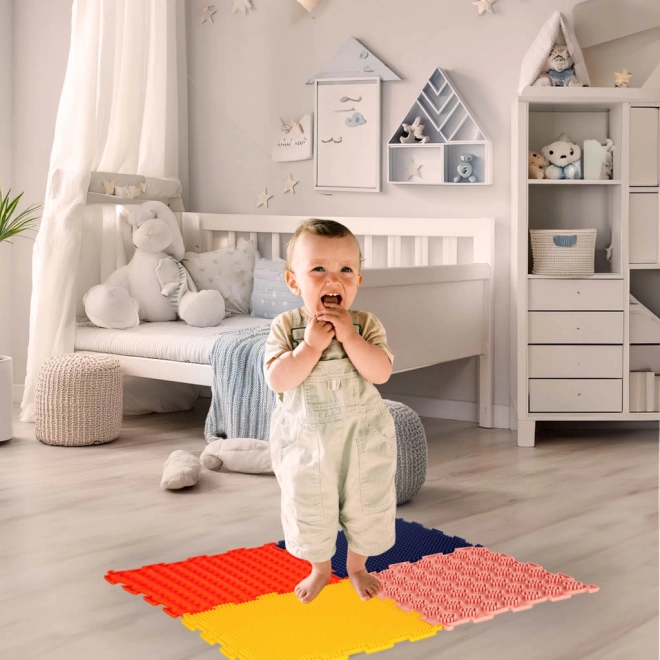 Orthopedische sensorische puzzelmat voor voetmassage