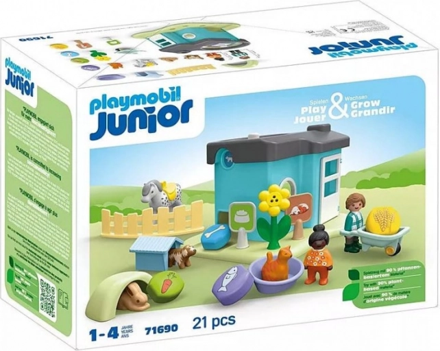 Junior Figuren Set 71690 dierenhotel met voerdispenser