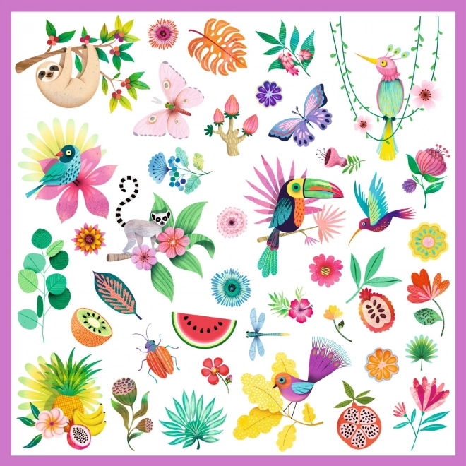 Stickers Exotisch Paradijs van DJECO