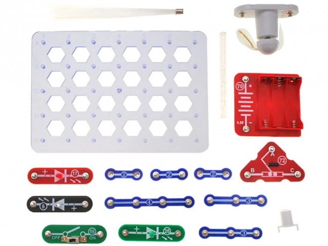 Educatieve lichtgevende set voor jonge elektronica