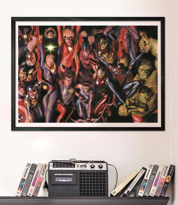 Puzzel 1000 stukken Marvel - compact