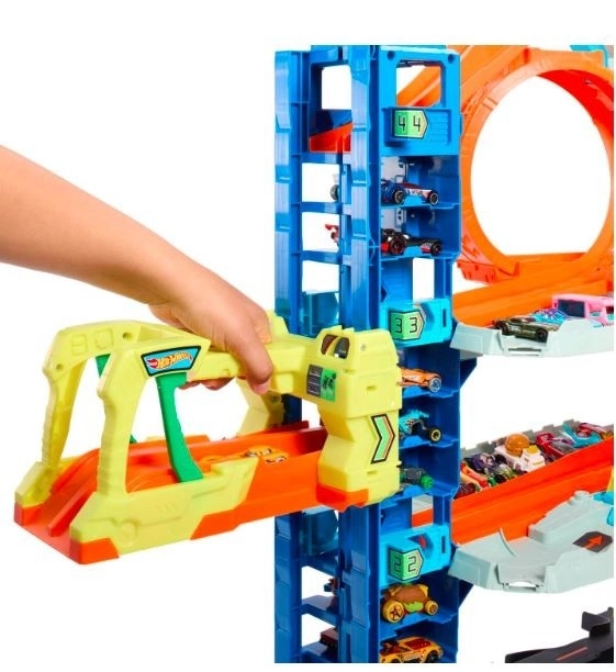 Mega garage met drakenaanval Hot Wheels City