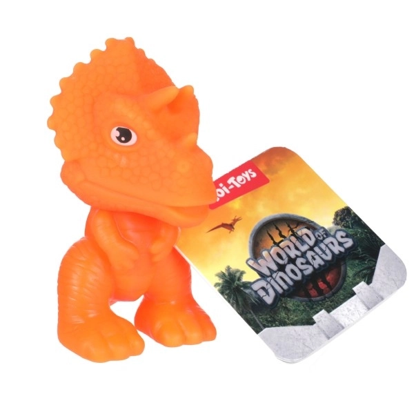 Rubberen dinosaurus 8cm - 5 soorten in doos