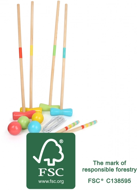 Houten croquet voor kinderen van small foot