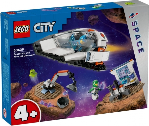 LEGO City 60429 Ruimteschip en asteroïde-ontdekking