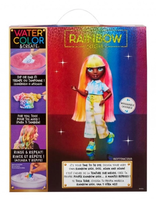 Rainbow High WaterColor pop - groene ogen TV