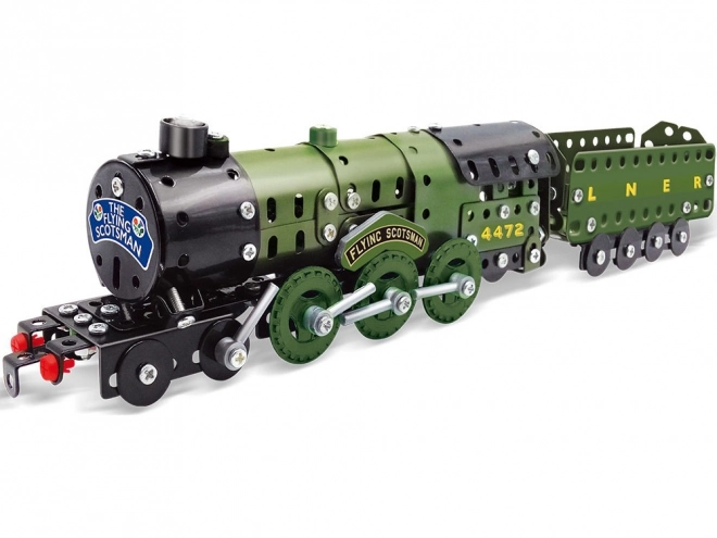 Constructie metalen bakstenen stoomlocomotief 340el ZA3869