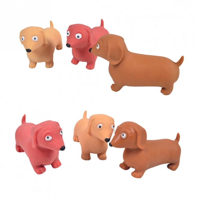 Anti-stress knijpbare hond