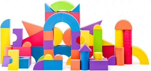 Zachte foamblokken voor kinderen 54 stuks