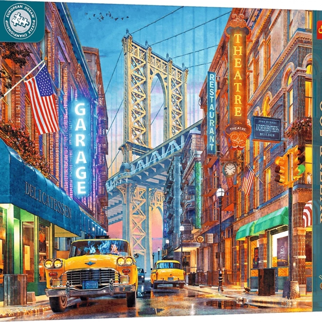 TREFL Puzzle Premium Plus: Uitzicht op brug in Manhattan 500 stukken