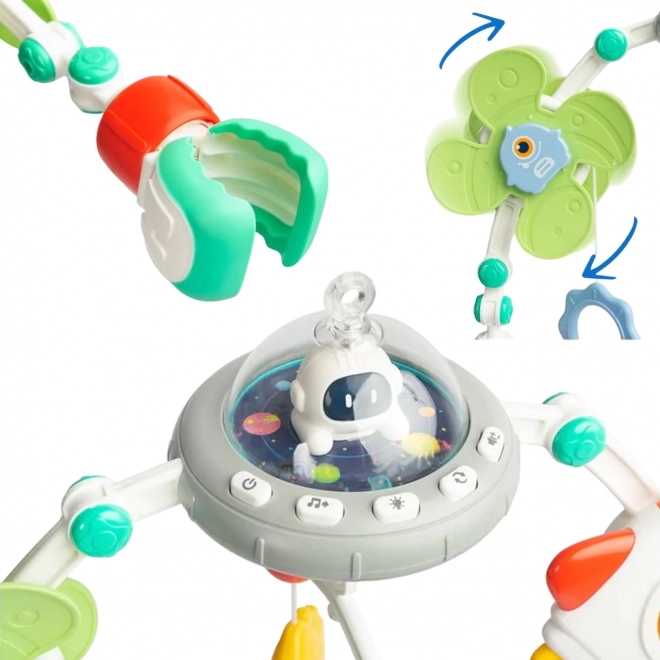 Interactieve boog met speelgoed WOOPIE BABY