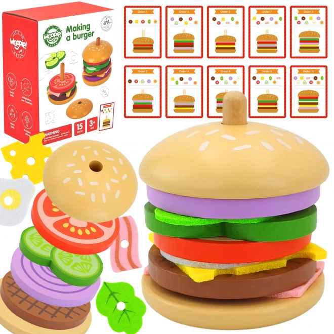 Houten burgerrestaurant WOOPIE GREEN voor kinderen