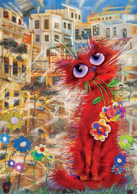 Puzzel Rode Kat 260 Stukken