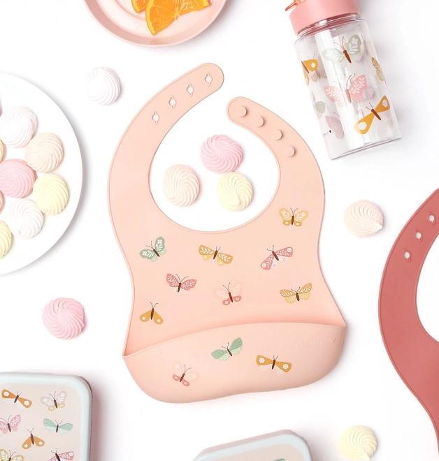 Siliconen baby slabben met vlinderontwerp – Vlinders