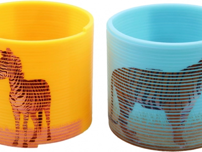 Kleurige Safari Veren 12 stuks